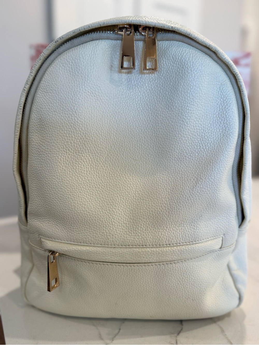 Clark & Madison Buffalo Leather Backpack